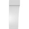 Ekena Millwork 5 1/2-in. W x 8-in. D x 16-in. H Imperial Architectural Grade PVC Knee Brace BRCP055X08X16IMP - alternate 3